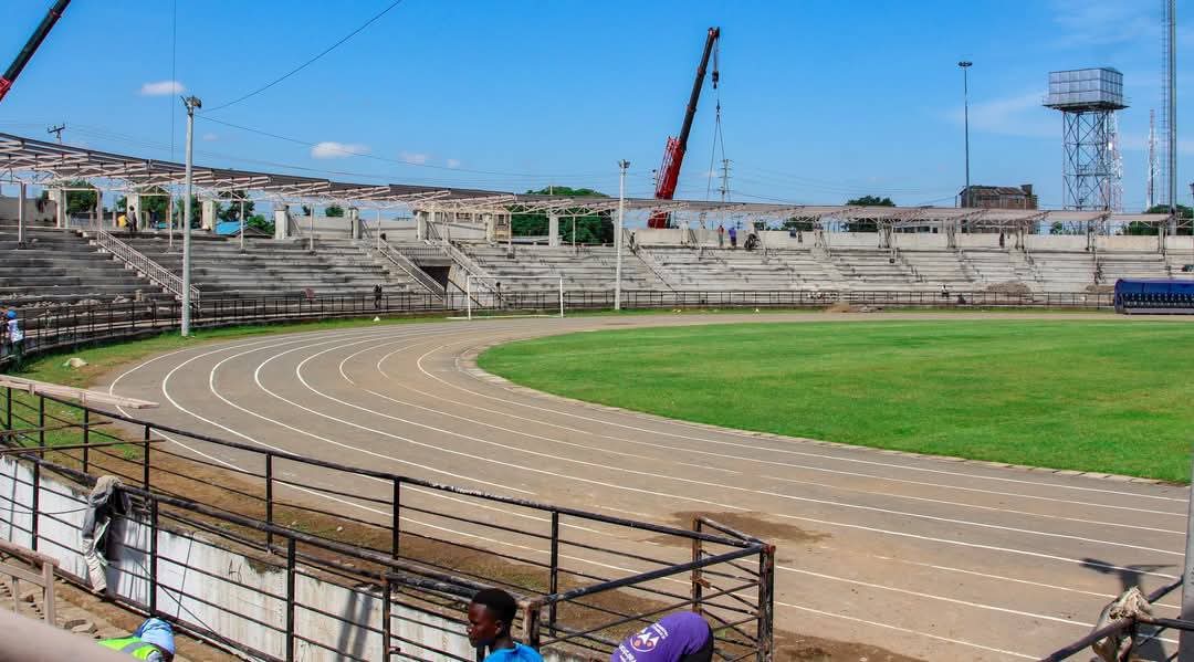 Afraha Stadium Pitch Maintenance