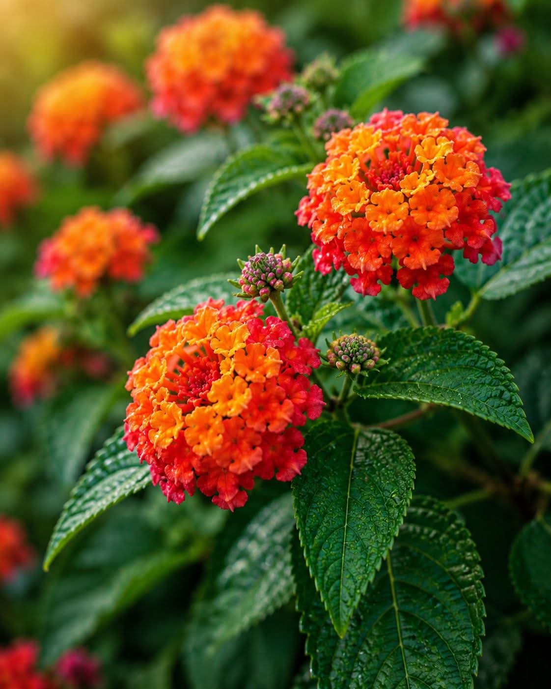 Orange Lantana (Lantana camara)