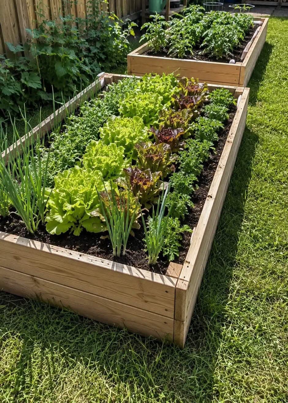 Raised Garden Beds Construction 1