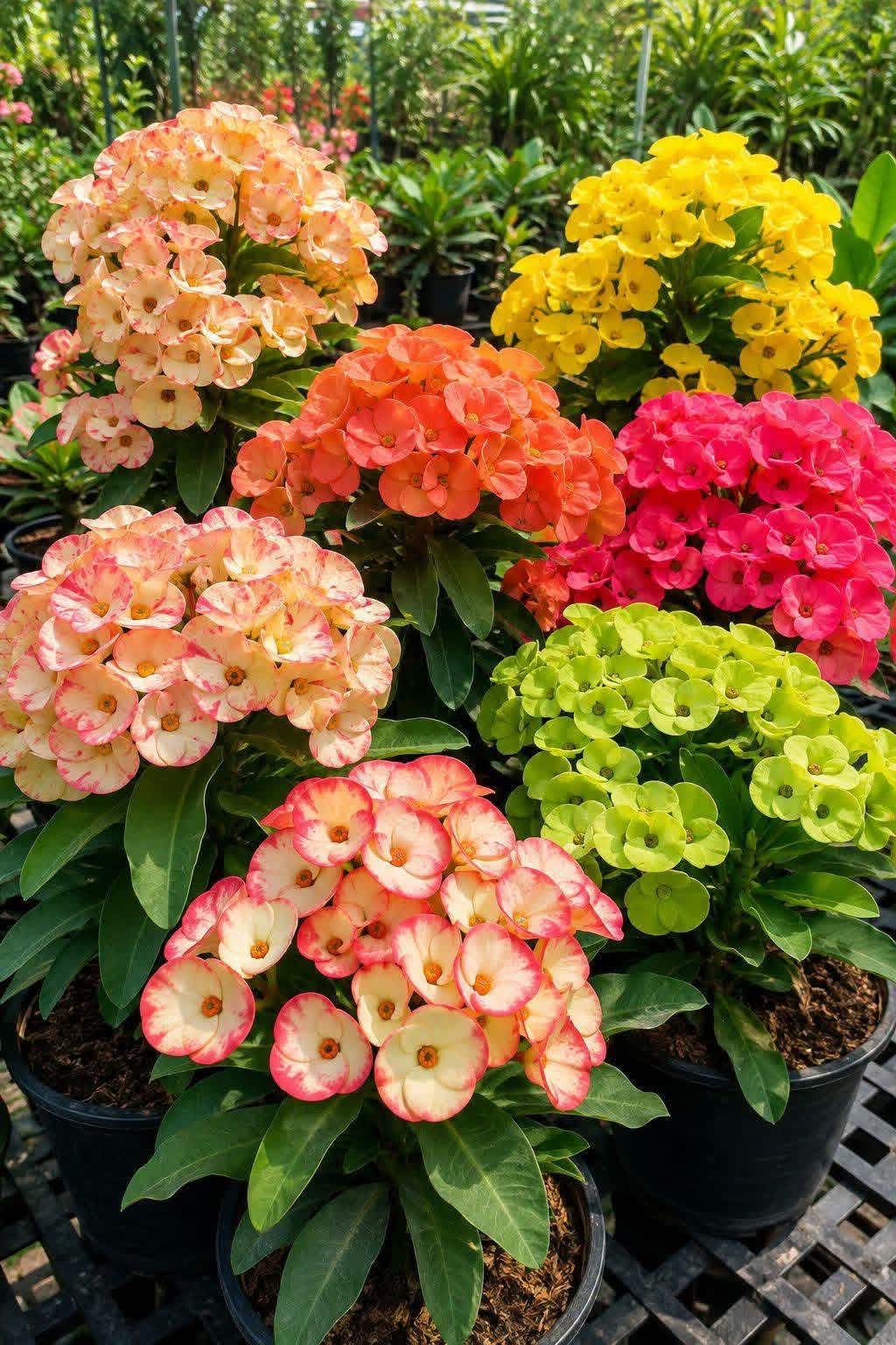 Crown of Thorns (Euphorbia milii) 1
