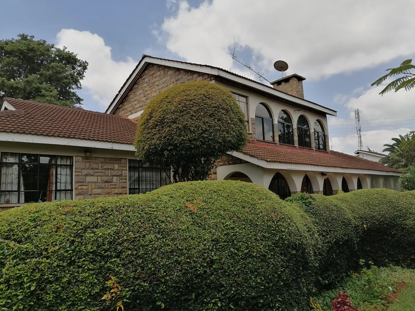 Manicured lawn
